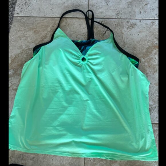 2/$10 SALE🎄ZeroXPosur Swimsuit size XXL Great Condition - Picture 3 of 6